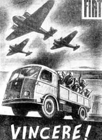 Riproduzione militare della FIAT.