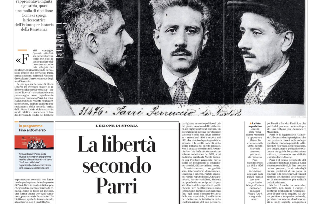 La libertà secondo Parri