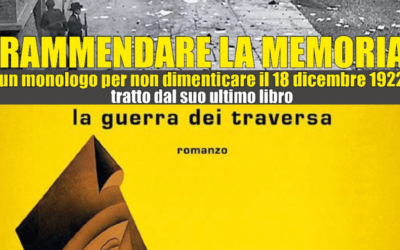 Rammendare la memoria – monologo di Alessandro Perissinotto sul 18 dicembre a Torino