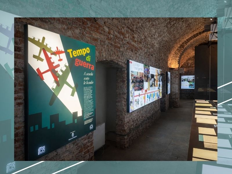 Mostra Tempo di Guerra – A scuola sotto le bombe: i curatori raccontano